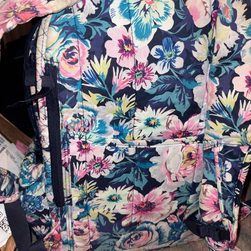 Vera Bradley Multicolor Floral Backpack - Picture 3 of 5